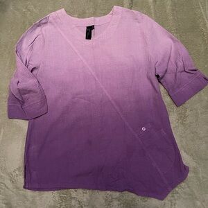 Focus Casual Life Asymmetrical cotton tunic